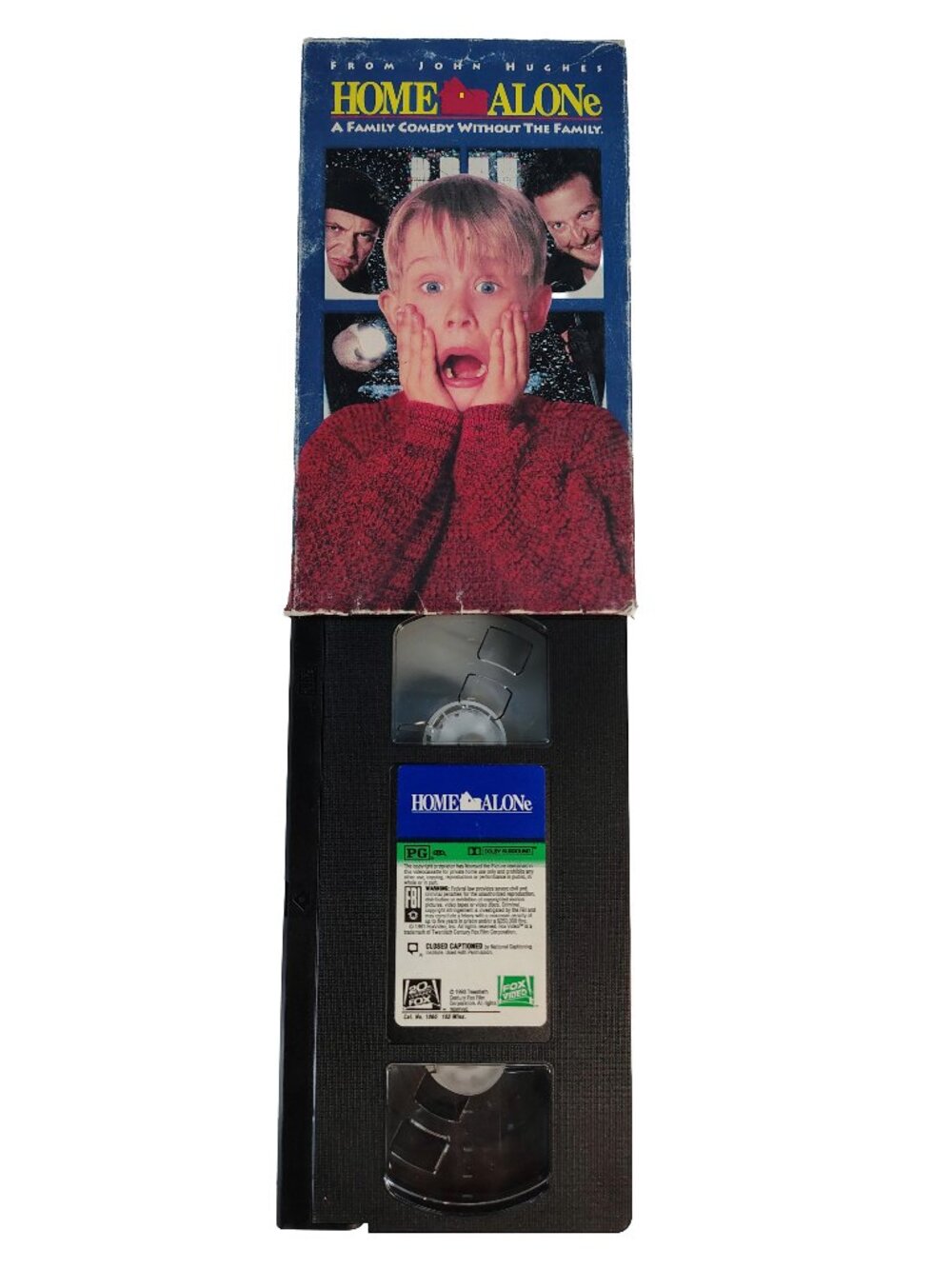 (1990) Home Alone Rated PG Family/Comedy VHS Cassette Tape